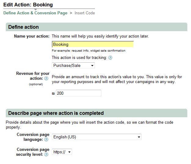 Google Adwords Conversion Tracking Edit Action Google Adwords Conversion Tracking Edit Action